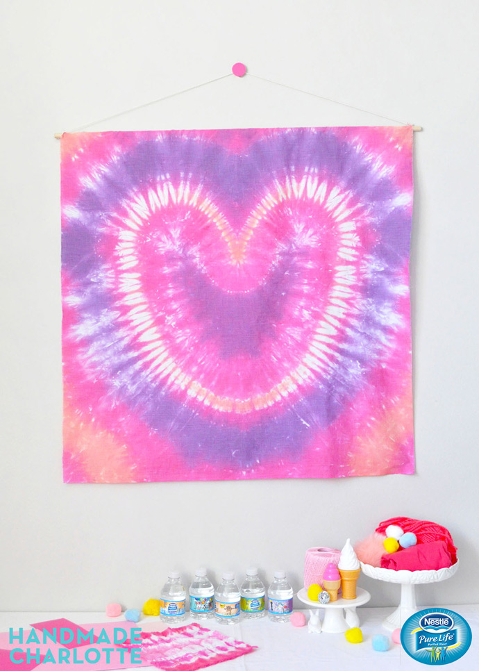 DIY Tie Dye Tapestries - Three Ways