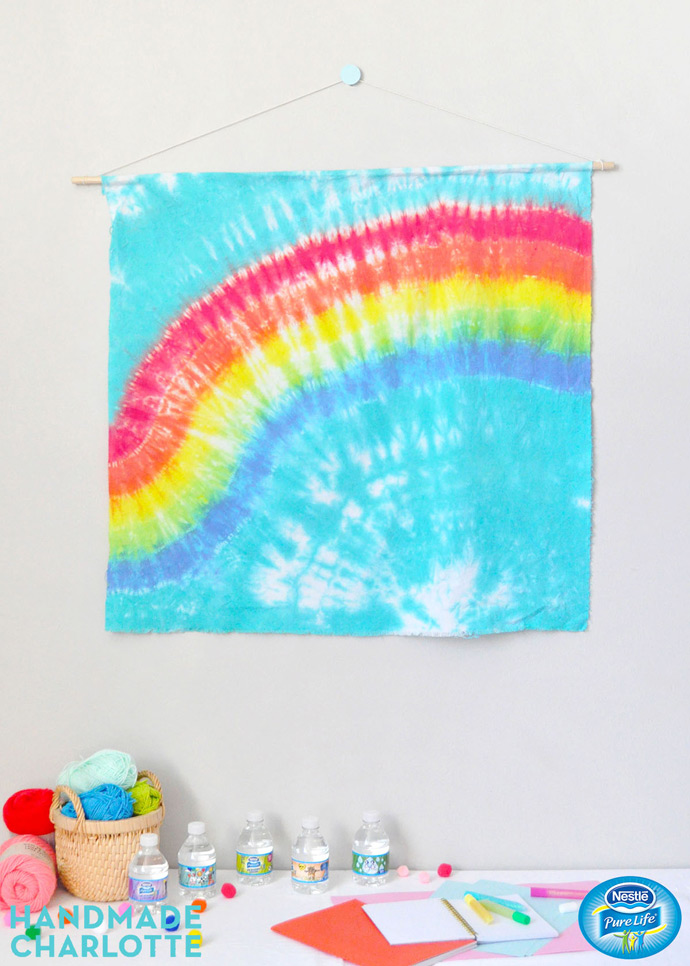 DIY Tie Dye Tapestries - Three Ways