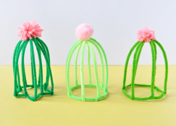 DIY Pipe Cleaner Cacti