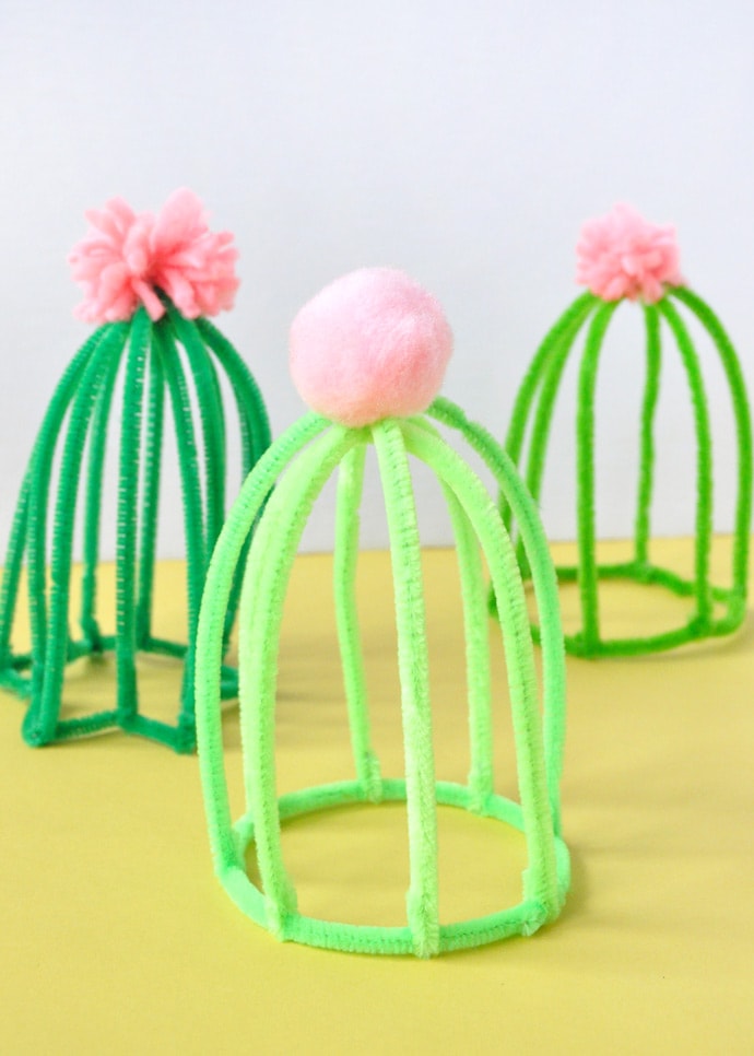 DIY Pipe Cleaner Cacti