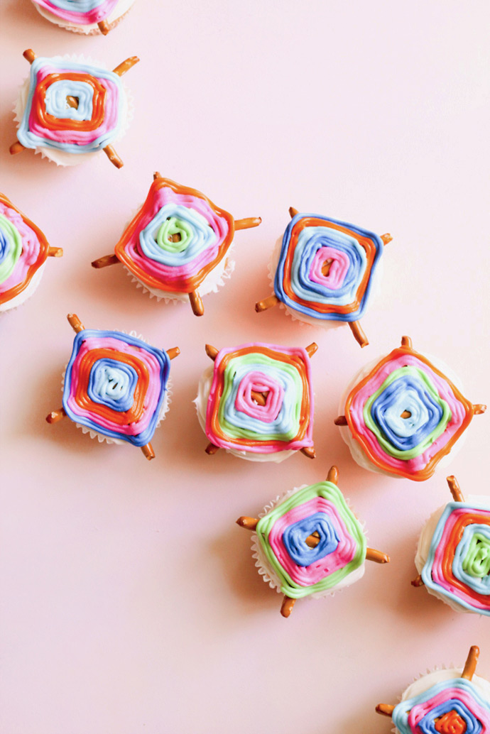 God's Eye Cupcakes