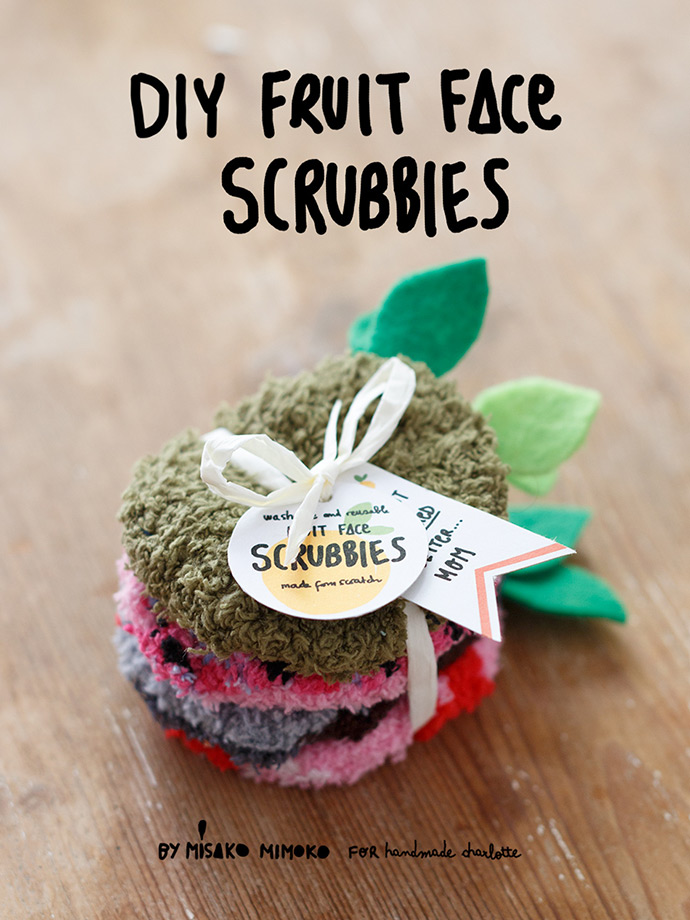 DIY Fruit Face Scrubbies