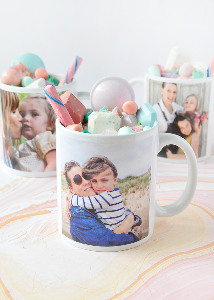 Unicorn Mug Cakes for Mother's Day