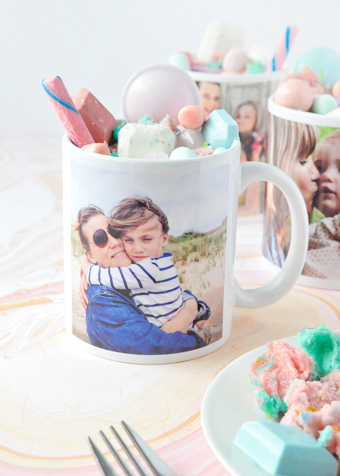 Unicorn Mug Cakes for Mother's Day