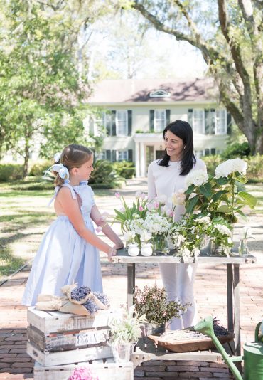 U-Pick Flower Stand with Lavin Label