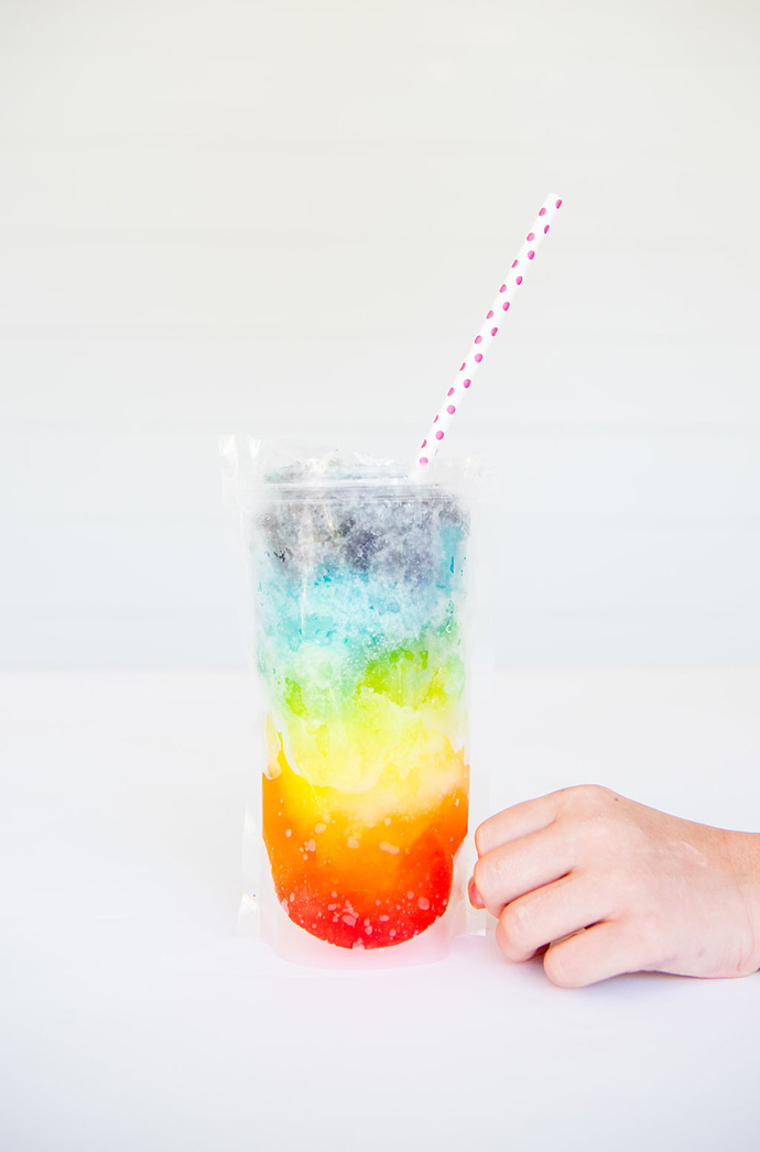 Rainbow Slushies