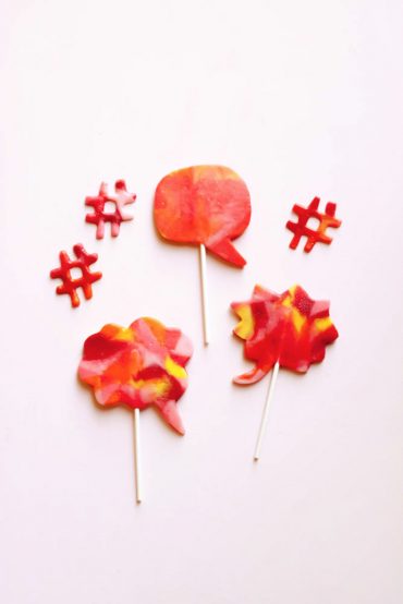 Cookie Cutter Candy Pops