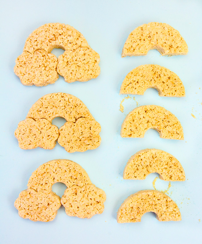 DIY Happy Rainbow Rice Krispie Treats