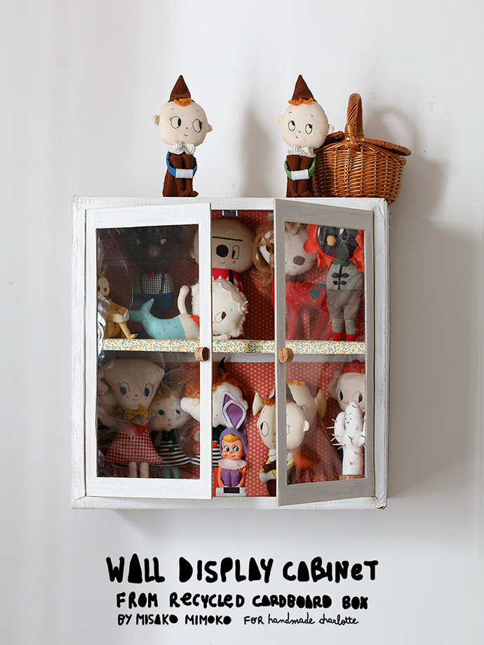 Diy Cardboard Display Cabinet Handmade Charlotte