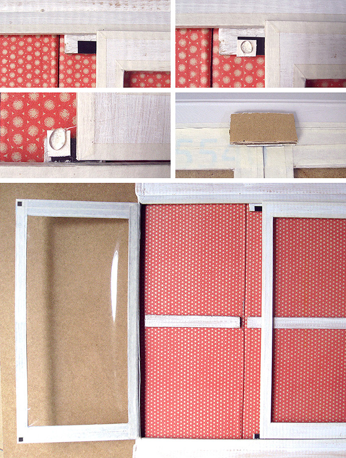 DIY Cardboard Display Cabinet
