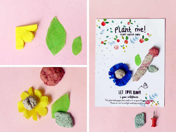 Homemade Plantable Seed Paper - Crafts by Amanda