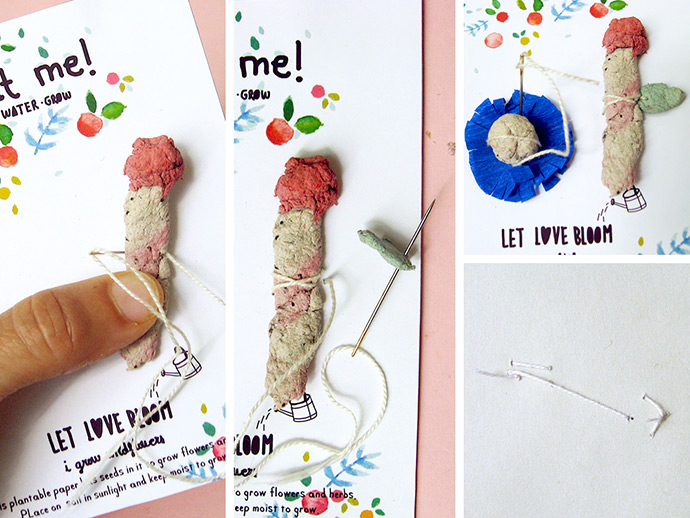 Homemade Plantable Seed Paper - Crafts by Amanda