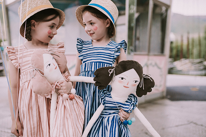 Summer Nostalgia: Playful Pinafores and Dolls