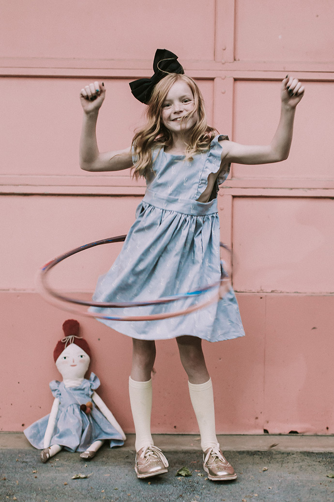 Summer Nostalgia: Playful Pinafores and Dolls