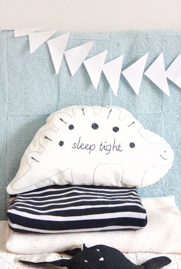 Embroidered Dinosaur Soft Toy