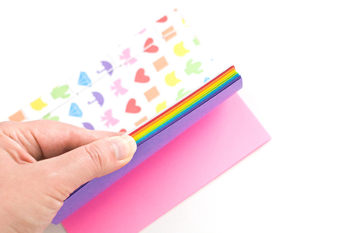 Printable Rainbow Emoji Notebooks