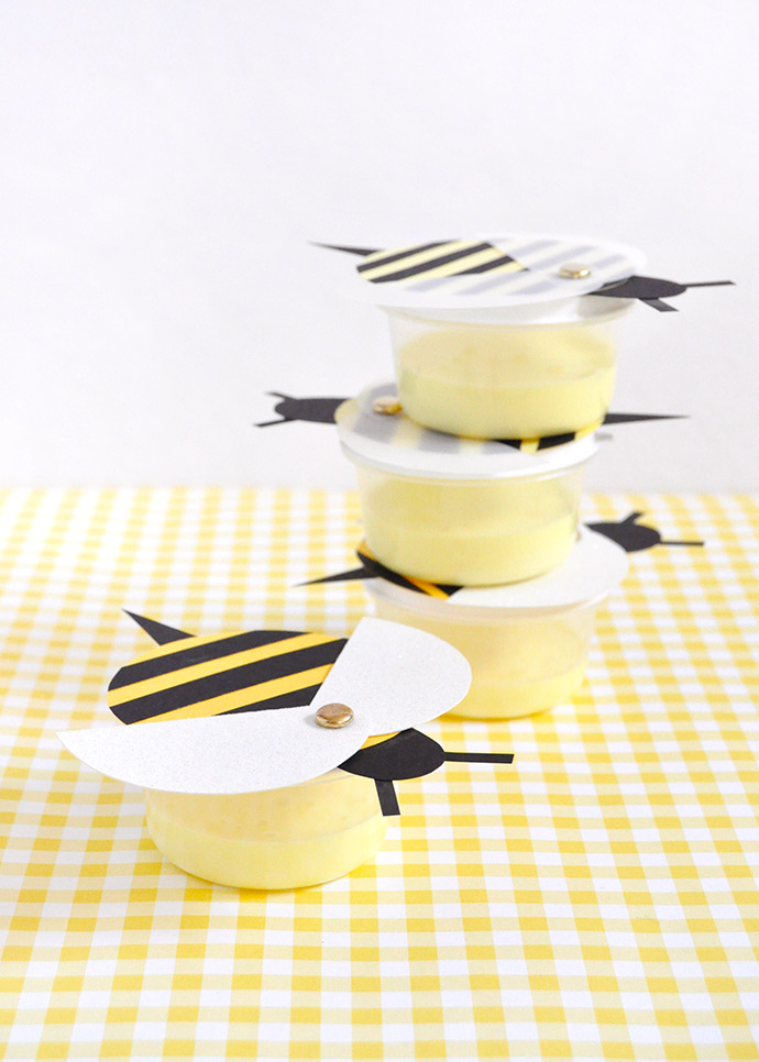 Mod Podge Honeybee Slime Favors