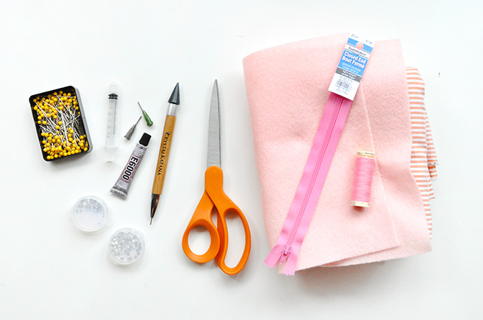 Bedazzled Pencil Cases