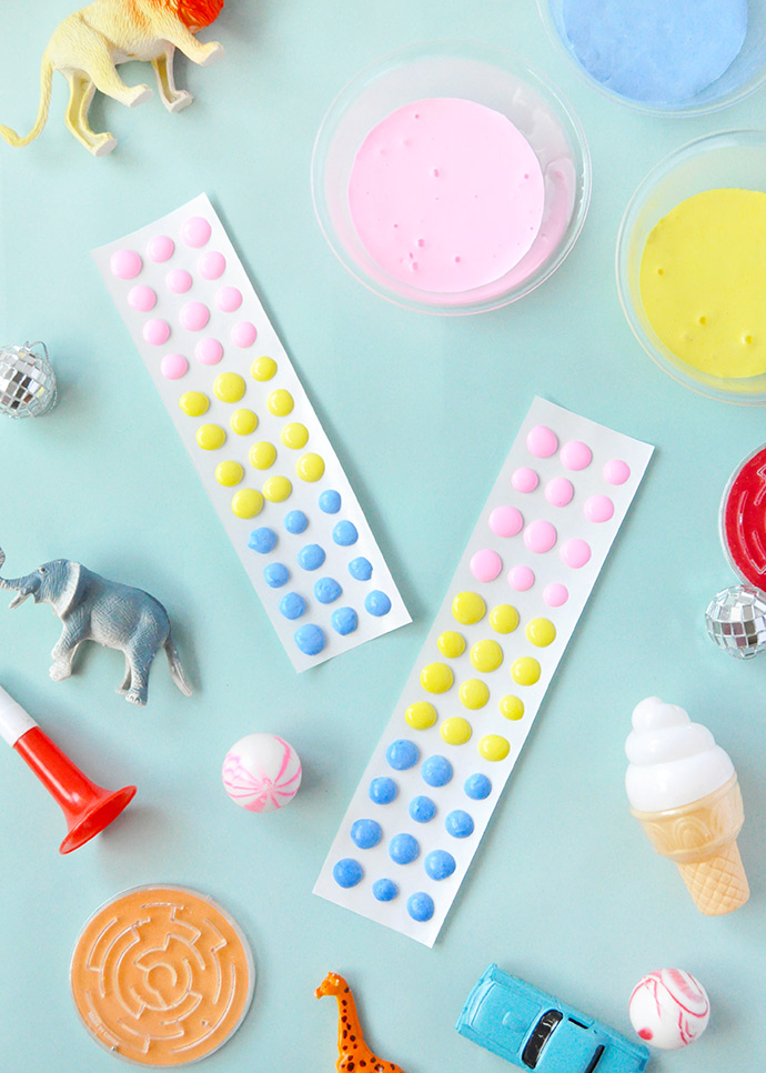 Playing with Slime: Candy Buttons 