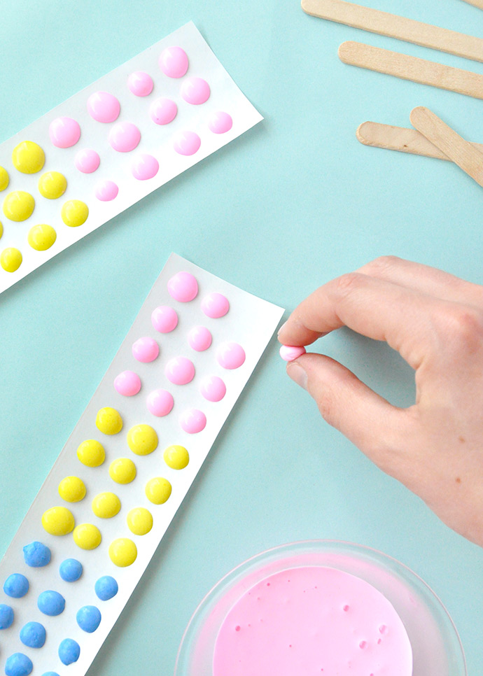 Playing with Slime: Candy Buttons 