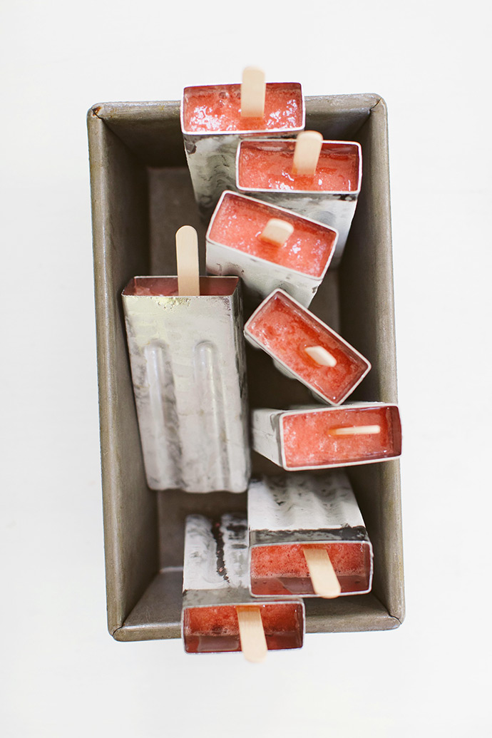 Watermelon Lemonade Popsicles