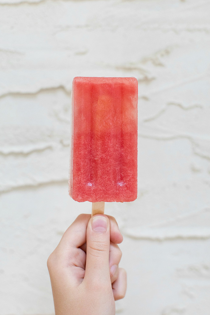 Watermelon Lemonade Popsicles