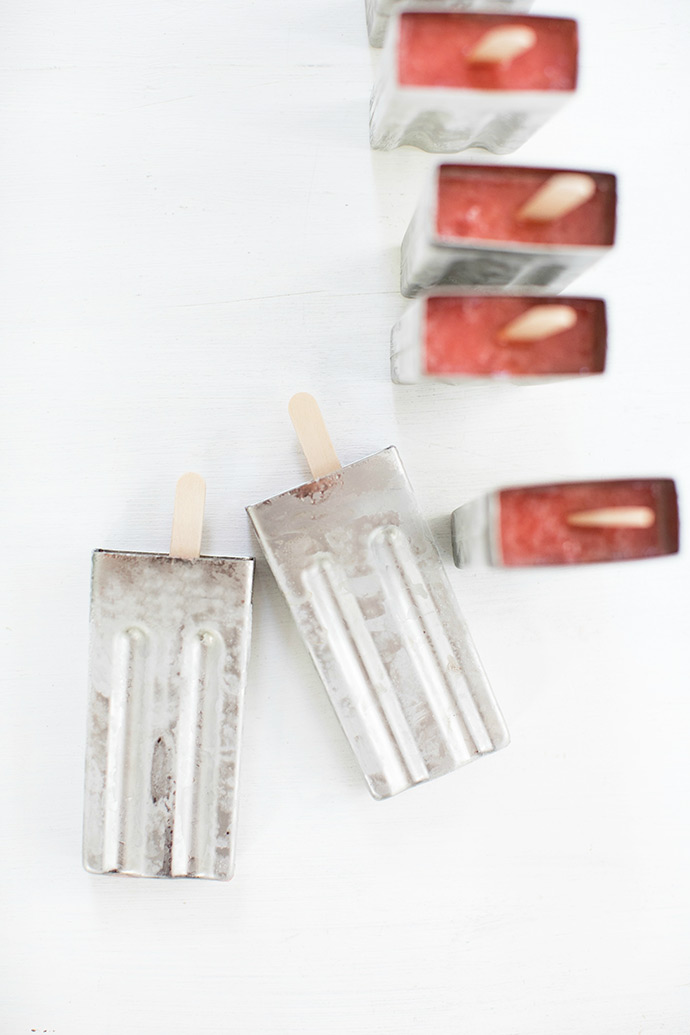 Watermelon Lemonade Popsicles