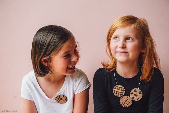 DIY Cardboard Jewelry