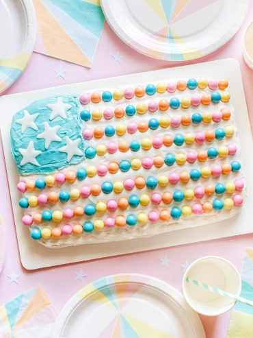 4th of July Flag Cake