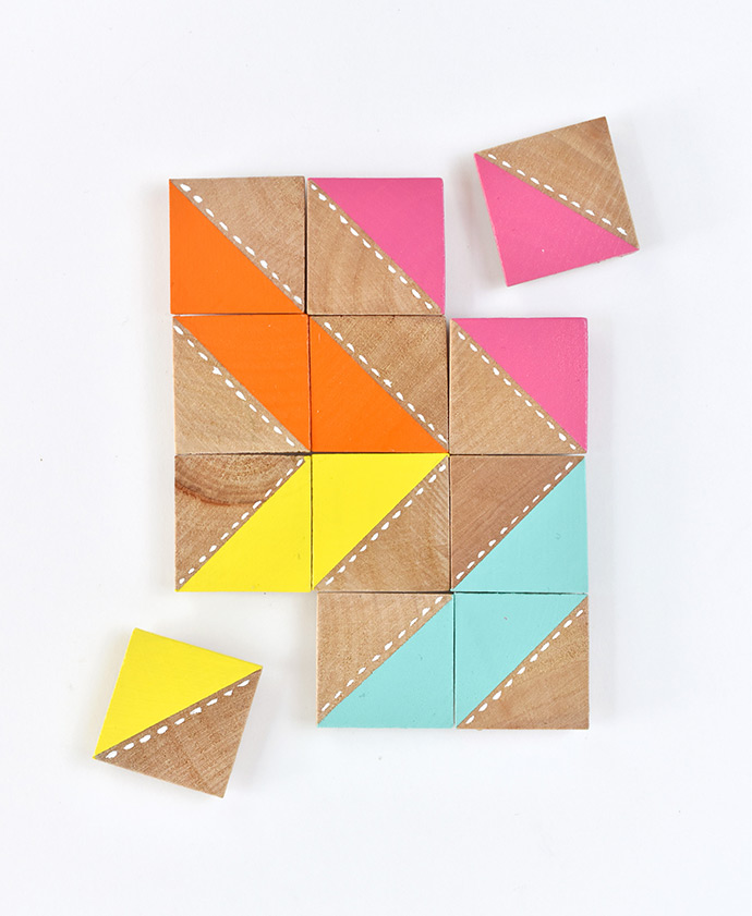 Design-a-Quilt Painted Magnets