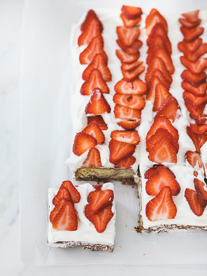 Strawberry Shortcake Cake