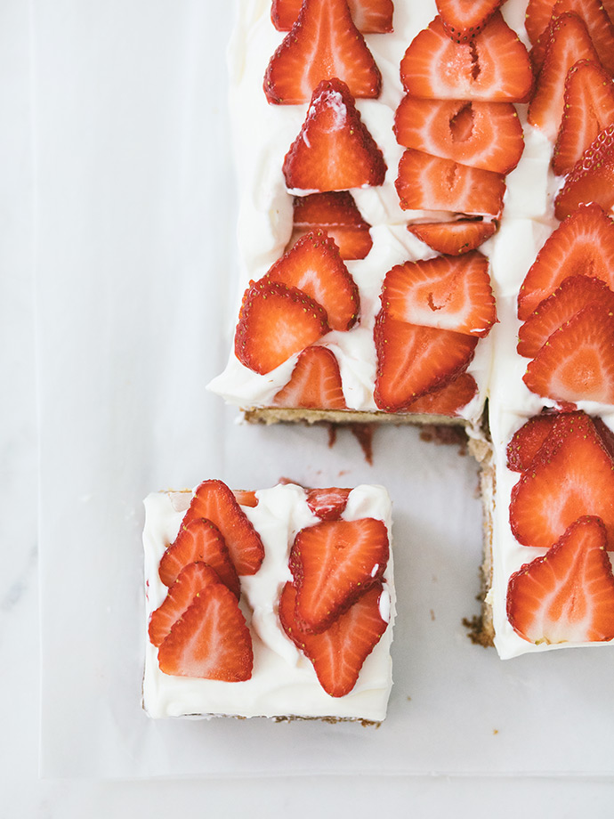 Strawberry Shortcake Cake