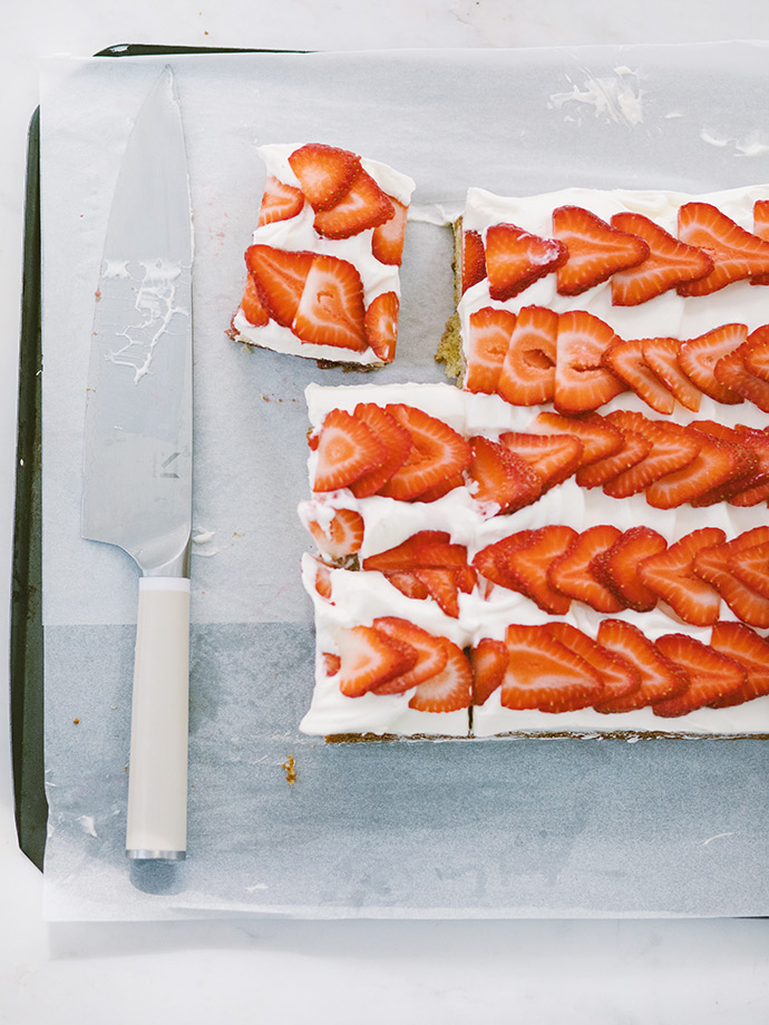 Strawberry Shortcake Cake