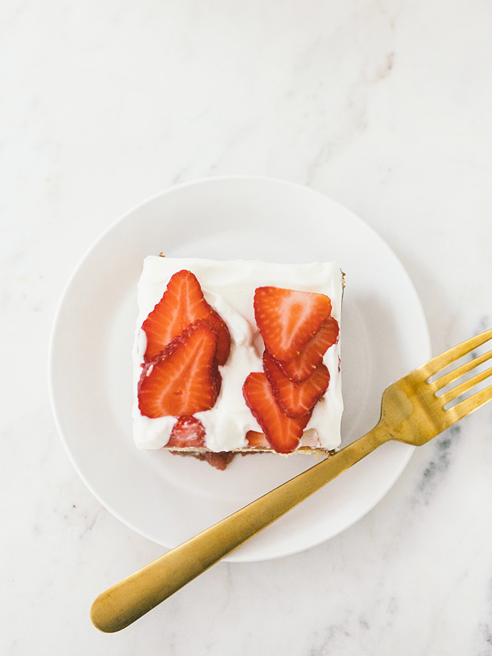 Strawberry Shortcake Cake