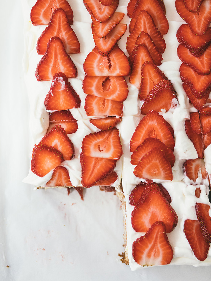 Strawberry Shortcake Cake