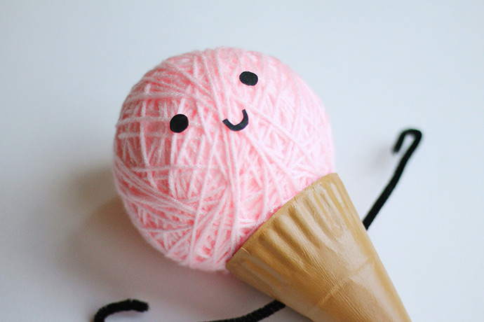 DIY Ice Cream Puppet