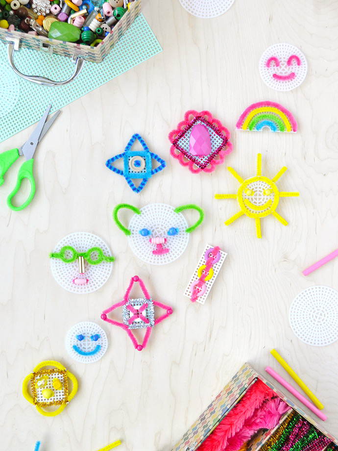 Pipe Cleaner Embroidery