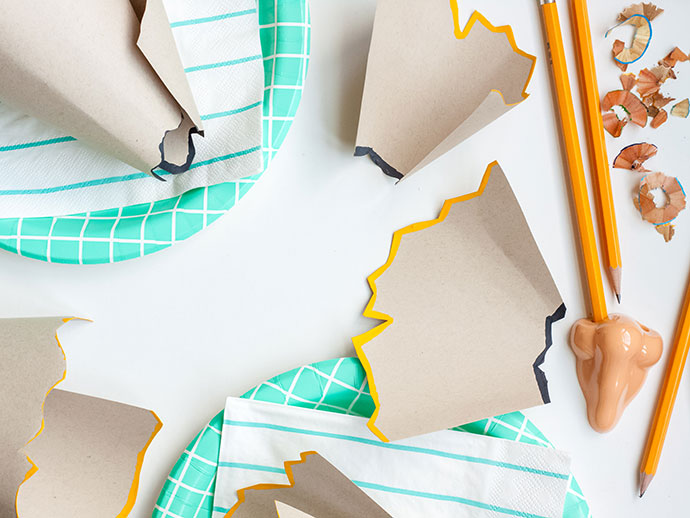 Back-to-School Pencil Shaving Garland