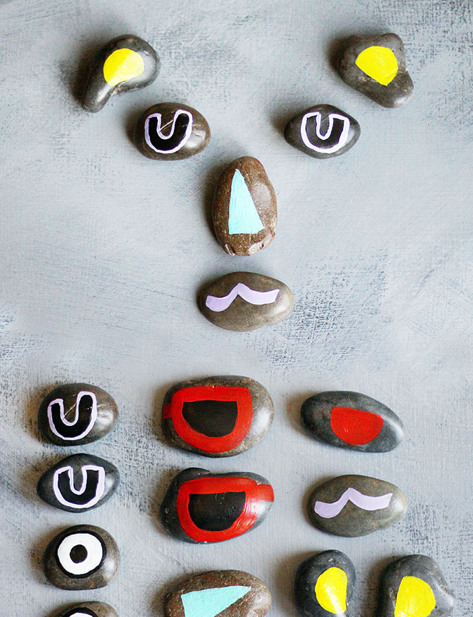 Painted Rock Faces