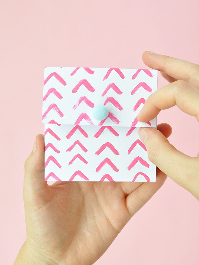 Painted Paper Pockets