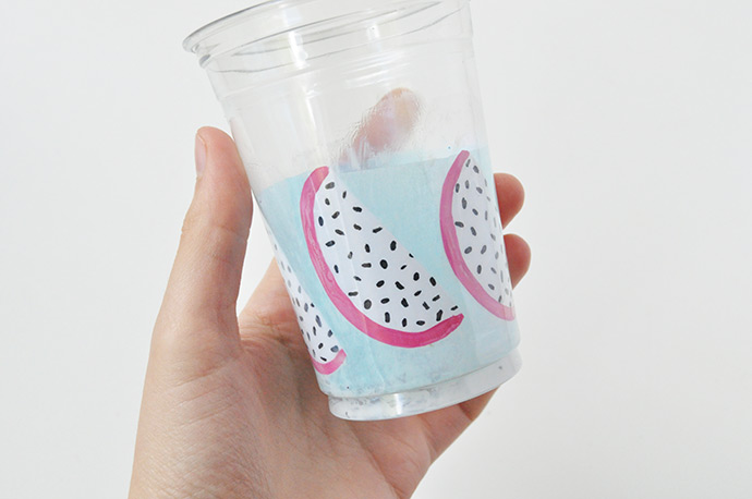 Painted Smoothie Cups  Diy cups, Smoothie cup, Handmade charlotte