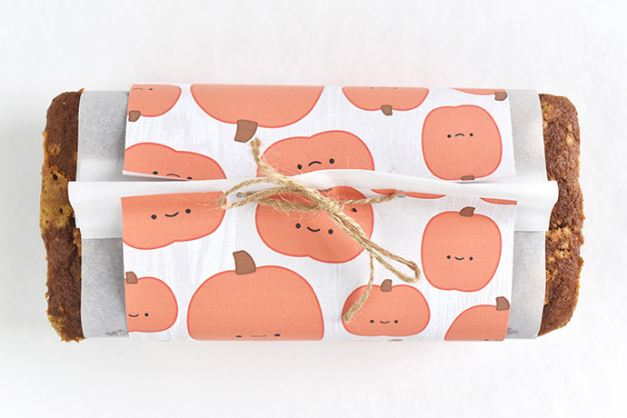 Kawaii Autumn Bread Wrappers