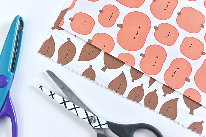 Kawaii Autumn Bread Wrappers