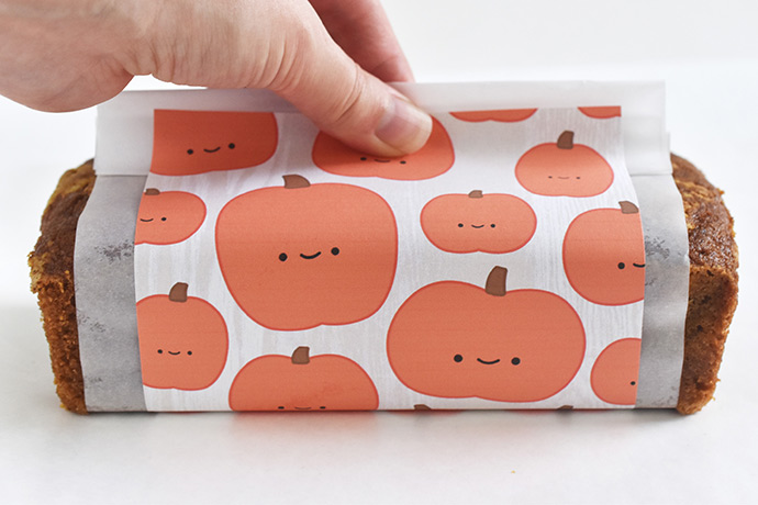 Kawaii Autumn Bread Wrappers