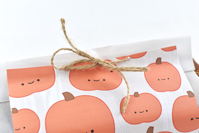 Kawaii Autumn Bread Wrappers