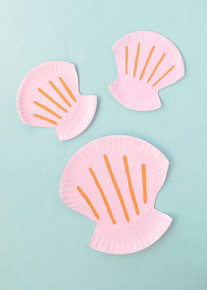 Painted Paper Plate Fish