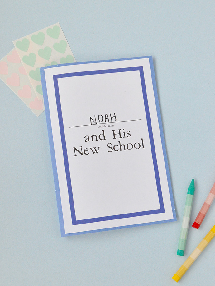 Make a Storybook for Back-to-School