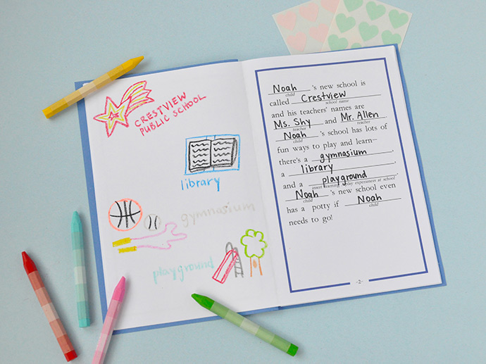 Make a Storybook for Back-to-School