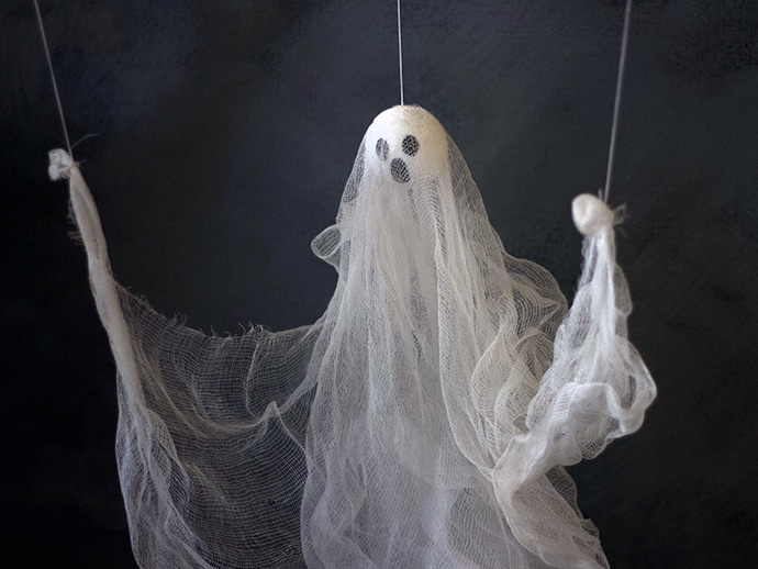 DIY Ghost Puppet