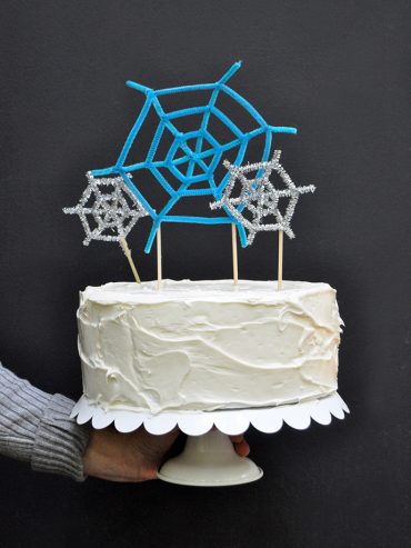 Spiderweb Cake Toppers